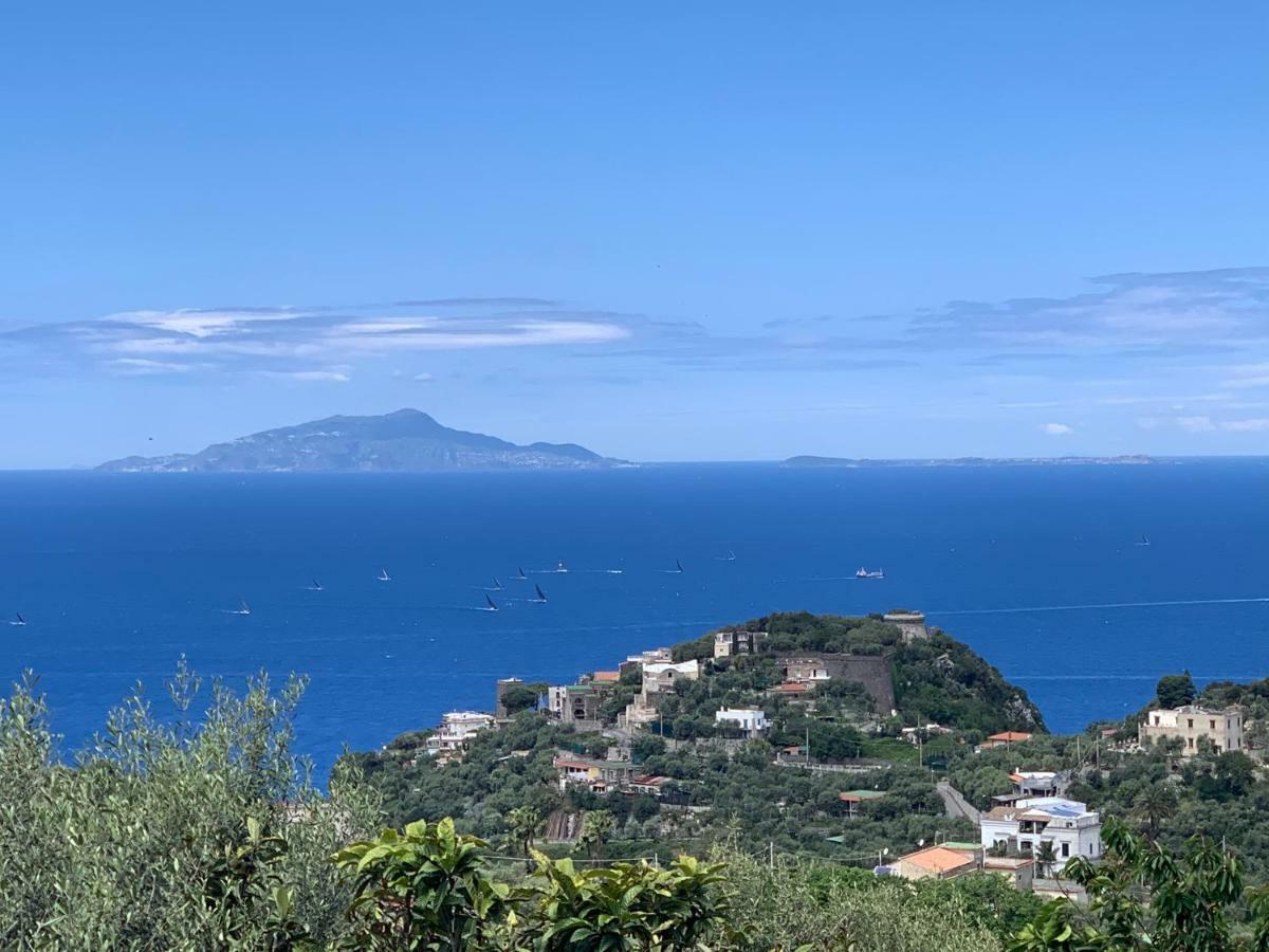 Apartamento Terrazza Sul Golfo Massa Lubrense Exterior foto